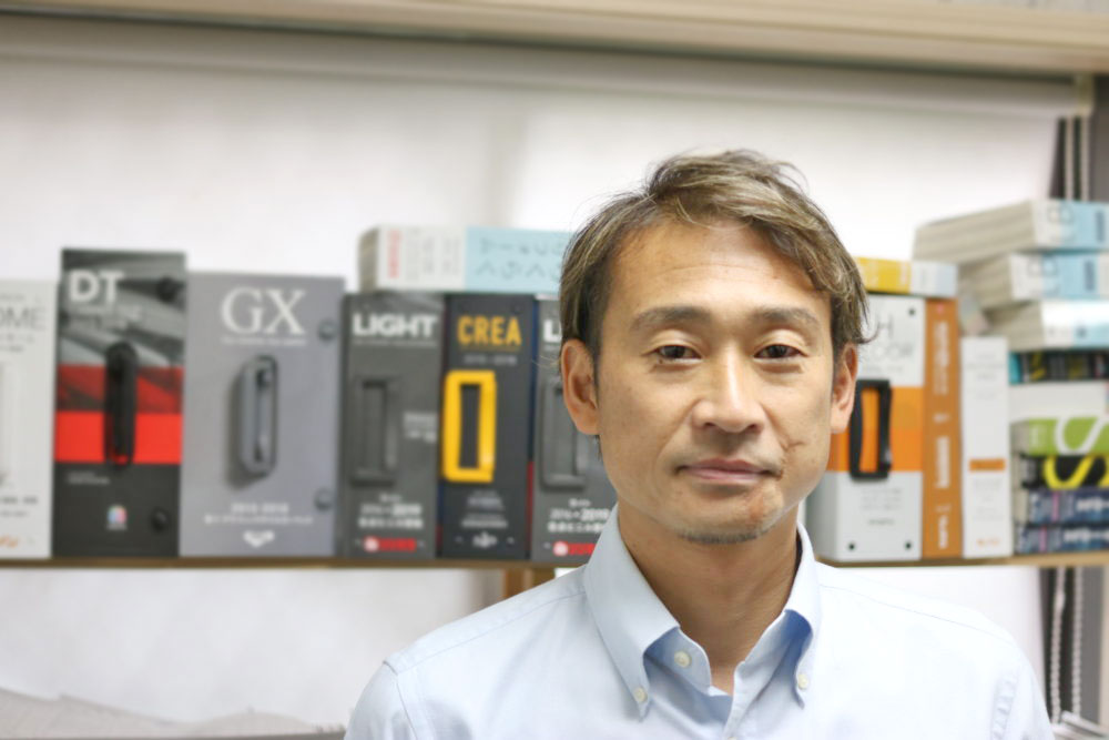 画像：代表の染川がFanterviewの取材を受けました。